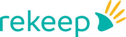 Logo aziendale di Rekeep, gruppo leader nel facility management supportato da Studiolab Consulenze per la gestione della sicurezza sul lavoro.